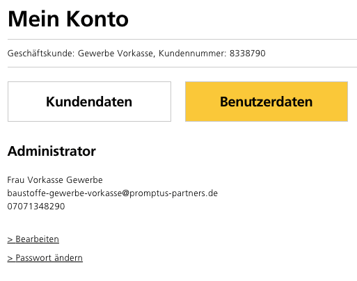 mein konto