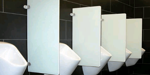 Urinal Schamwände