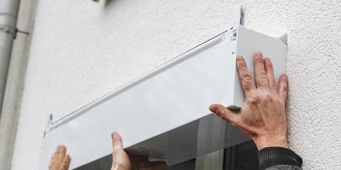 Aufsatzrollladenkasten