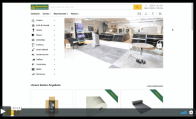Video Tutorial: Wie Sie Produkte auf kemmler.de in den Warenkorb legen können