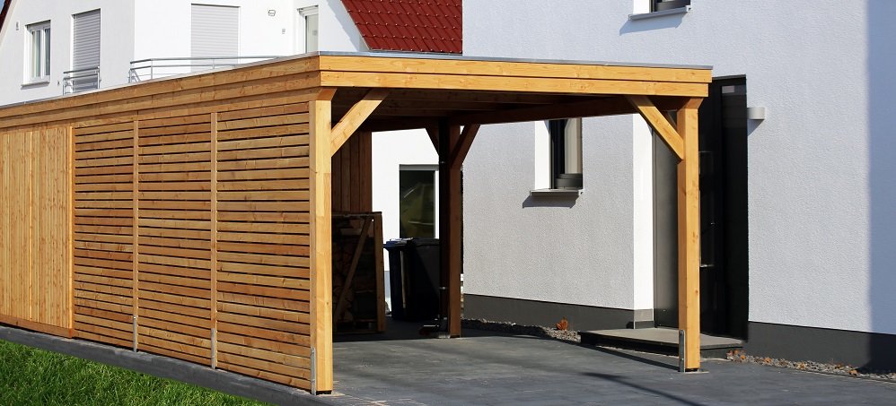 carport aus holz selber bauen