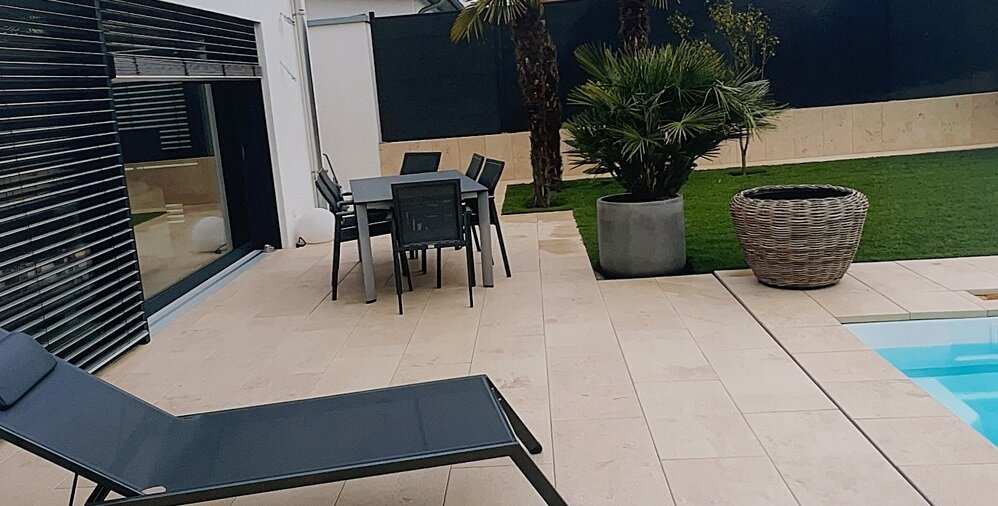 fiamata terrassenplatten braun beton
