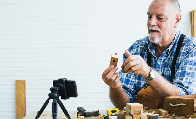 soziale medien, instagram, facebook für handwerker