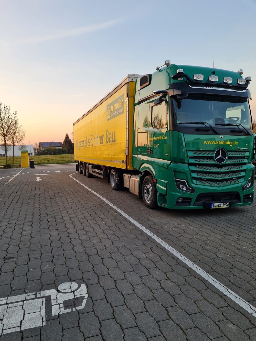 kemmler logistik lkw flotte