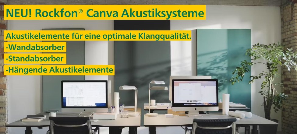 Rockfon Canva Akustiksysteme 