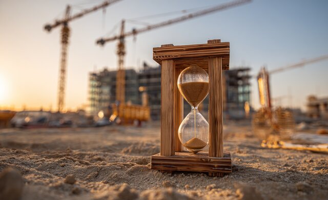 Zeitfresser Baustelle