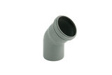 HTB-Abflussrohr-Bogen DN 50 DN50 45 Grad