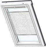 VELUX Plissee manuell FHL 650 1256S 650/114x57 cm FHL 1256S - Dekor Klassik Weiß