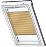 VELUX Plissee manuell FHL S06 1263S S06/114x118 cm FHL 1263S - Dekor Gold Metallic