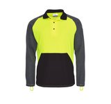 Cutex Polo Shirt Langarm Togo leuchtgelb M