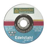 Kemmler Edelstahl Trennscheibe ETS12 125x1x22,2 mm