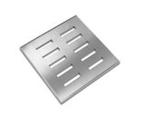 NILL Edelstahl- Bodenablaufgitter 15x15 cm 