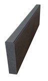 Kronimus Rasenbordstein 1000x60x250 mm Anthrazit Nr. 287 eingefärbt