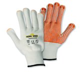 Scheibler Feinstrickhandschuh Orange Dot Größe 10 