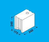Bayer Kalksand-Plan-Blockstein (KS-R (P) 6DF/17,5)  