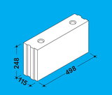 Bayer Kalksand-Plan-Blockstein (KS-R (P) 8DF/11,5) 498x115x248 mm 