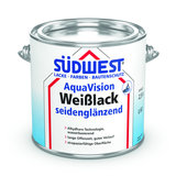 Südwest AquaVision PU Weißlack Satin 0,75 Liter Satin