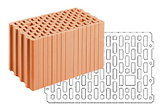 Hörl & Hartmann HLZ Zahnziegel, glatt 240x115x071 mm