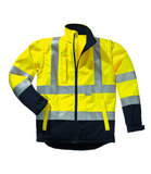 Scheibler Warnschutz Softshelljacke Flash Größe S Gelb-navy