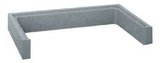 Jäger Aufsatzrahmen 3-seitig Bauhöhe - 200 mm Abmessung L/B - 800x500 mm