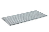 Gitterrost für Standardlichtschacht begehbar 30x10 mm / 800x500 mm