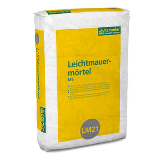 Kemmler Leichtmauermörtel LM21 MG IIa