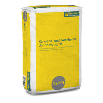 Kemmler KSP15 Kalksandstein- und Porentbetondünnbettmörtel