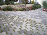 Braun Steine Twist Rasenfugenstein