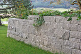 Braun - Steine Santuro Landhausmauer Endstein