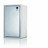 Paul Wolff Mülltonnenbox KLASSIK 1201 Korpus Sichtbeton Stahltüre DIN rechts 1-fach