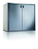 Paul Wolff Mülltonnenbox SILENT 242 BASIS Korpus Sichtbeton Stahltüre 2-fach anthrazit-grau