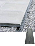 Braun Steine Randbefestigungsschiene Pave Edge Light 2000x25 mm Edge Light