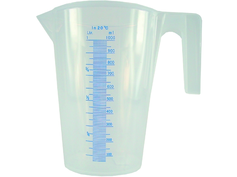 HaWe 07.362 Messbecher 1L mit Ausguss