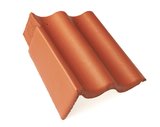 Braas Harzer Pfanne Classic (Novo) matt links granit
