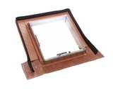 Braas Universal-Lichtkuppel Dachfenster Luminex GF anthrazit