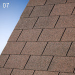 IKO Bitumenschindel Monarch - Rechteck-Form Monarch braun [Nr.07]