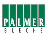 Palmer Bleche Dachrinne halbrund RG333 x 5000x0,7 mm Titanzink