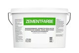 Zementfarbe grau F