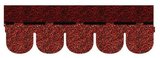 Onduline BARDOLINE Pro S 125 - Biber-Form Biber - Form ziegelrot