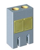 SCHIEDEL Absolut Fertigfuß ABS 18-L-12