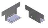 Ones Stirnwand 130x50 mm Stahl