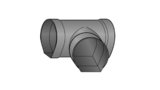 PVC T-Stück DN 100 DN100